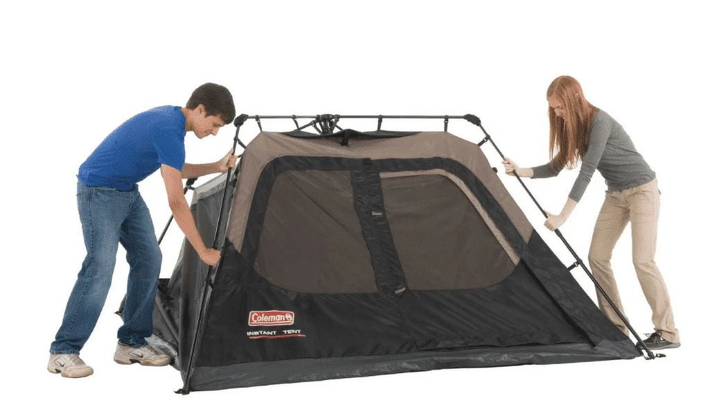 Gray 4 Person Cabin Tent O690