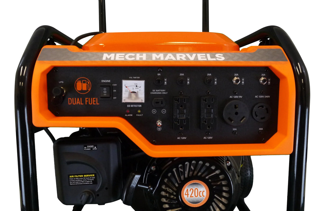 9000 Watt Dual Fuel Portable Power Generator B730