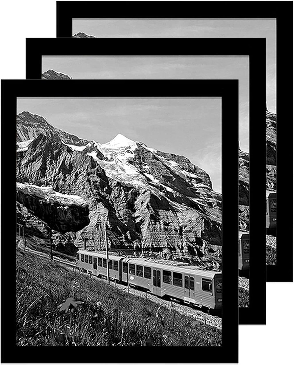Solid Wood 16x20 Poster Frame 3 Pack Black P53143