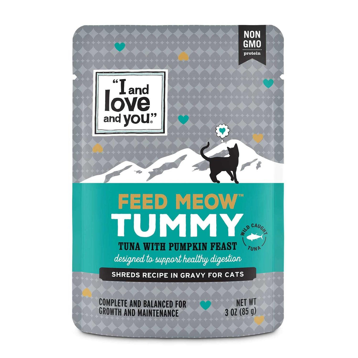 Tummy Formula Wet Cat Food with Tuna and Pumpkin I991