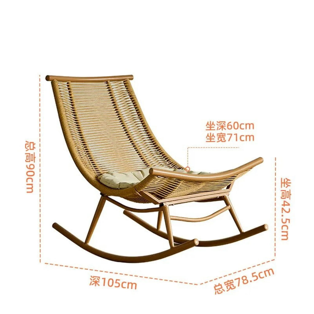 Rocking Recliner Lounge Chair S9635
