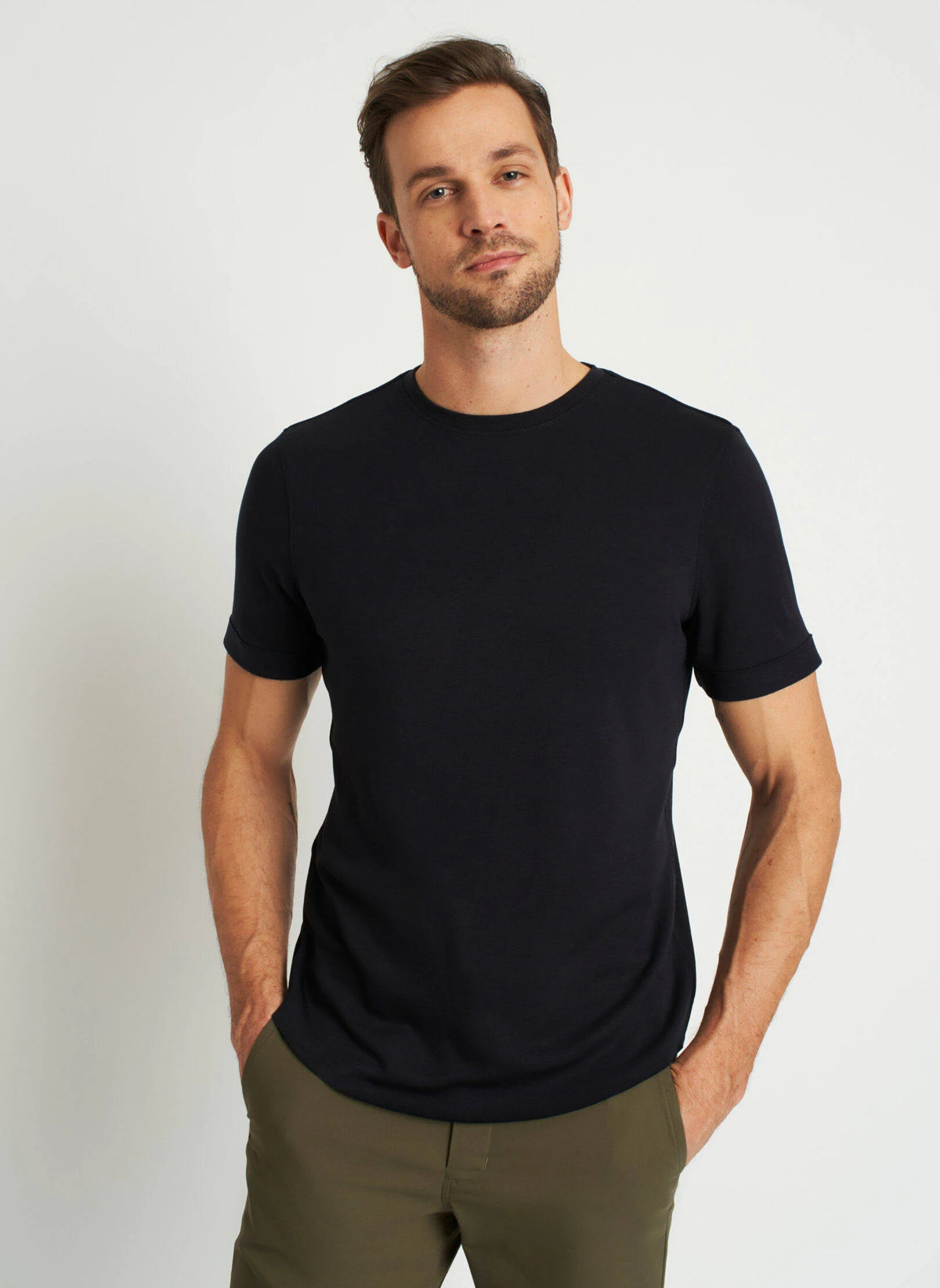Brushed Crewneck Tee D3820