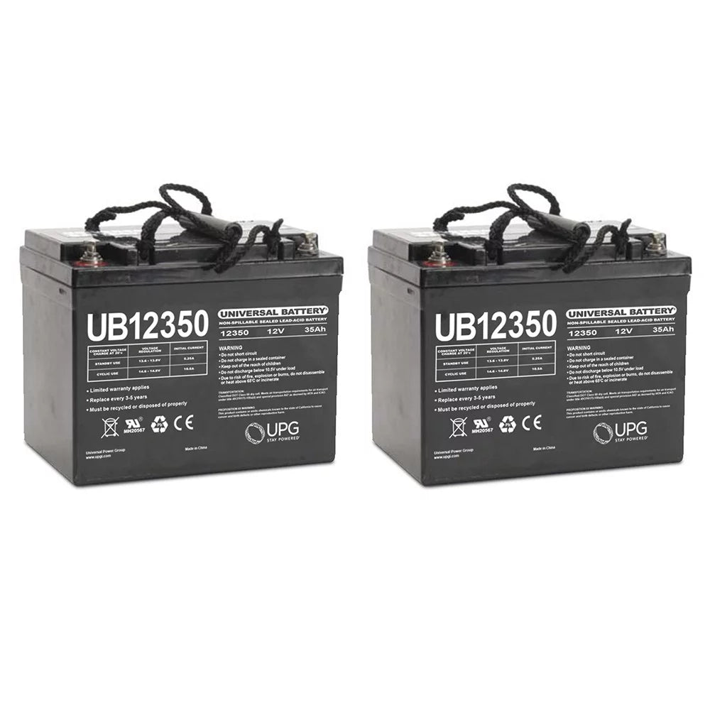 12V 35AH Internal Thread Battery 2 Pack W569334