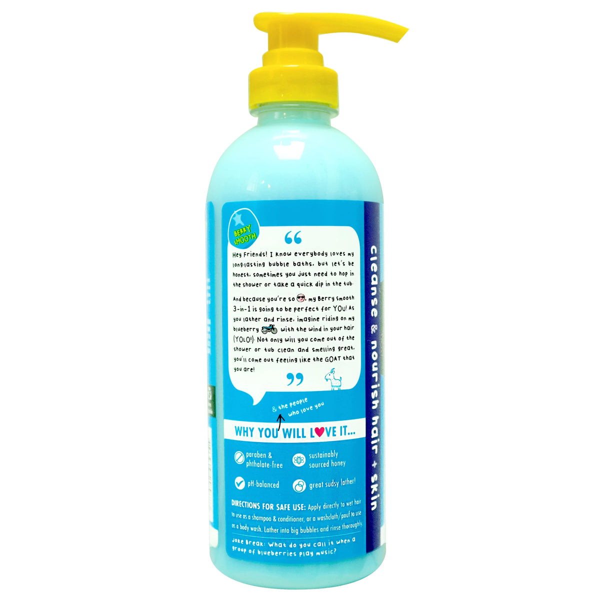 3in1 Body Wash, Shampoo & Conditioner, 20 fl oz N4357
