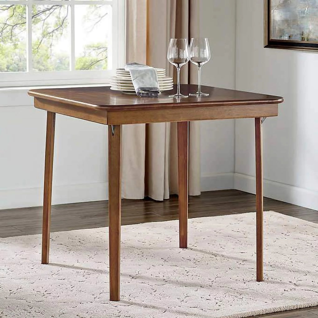Brown Wood Folding Table P41074