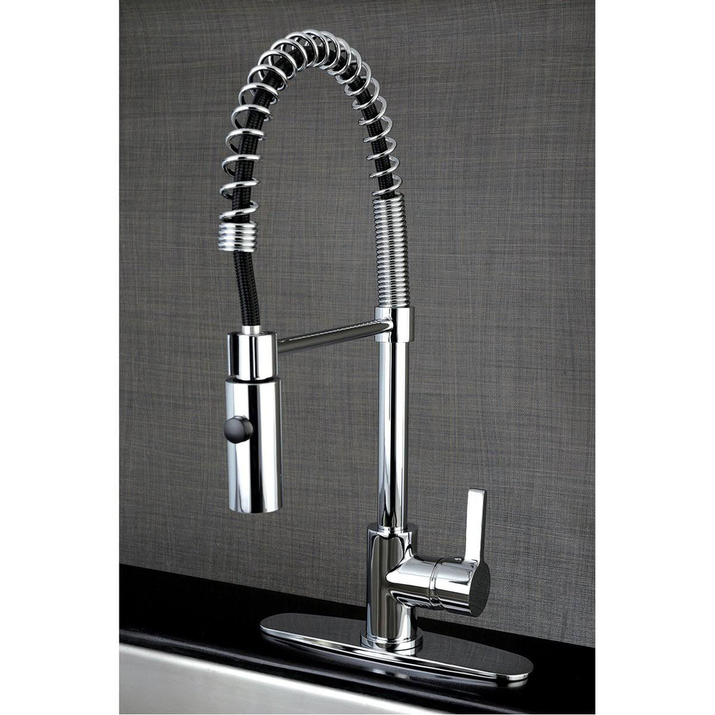Single Handle Pull Down Kitchen Faucet Naples Bronze M552