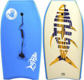 45 inch Bodyboard with Coiled Leash & Wrist Strap T18303