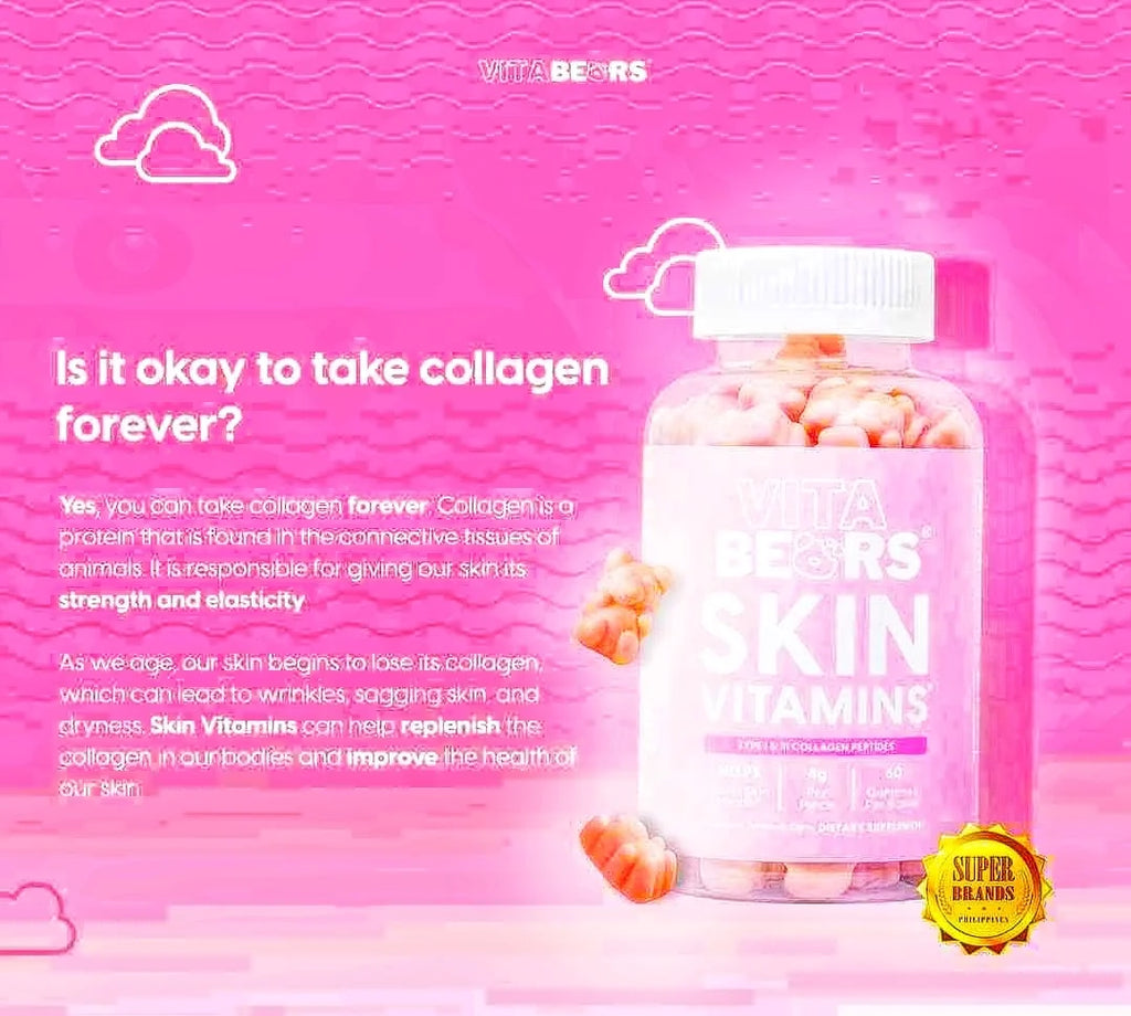 Skin Vitamins 60 Gummies K5328