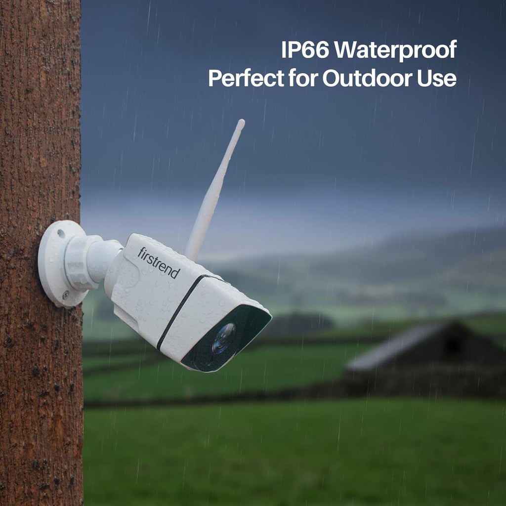 5MP PoE Security Camera System with 4 Cameras and 1TB HDD S597