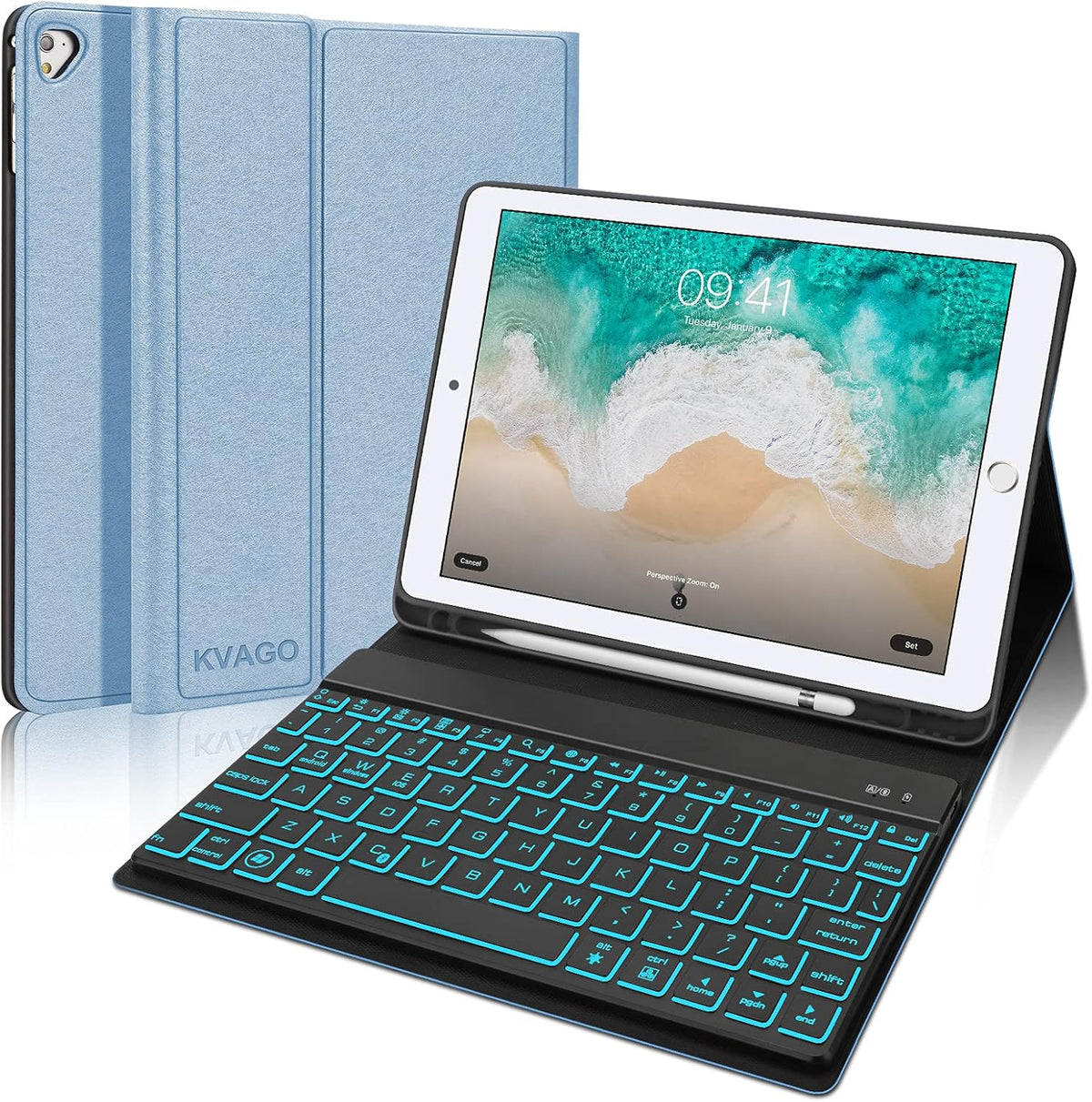 9.7 inch Black iPad Keyboard Case E106686