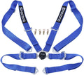 4 Point Racing Safety Harness 2 Nylon Straps Cam Lock Red Z9516