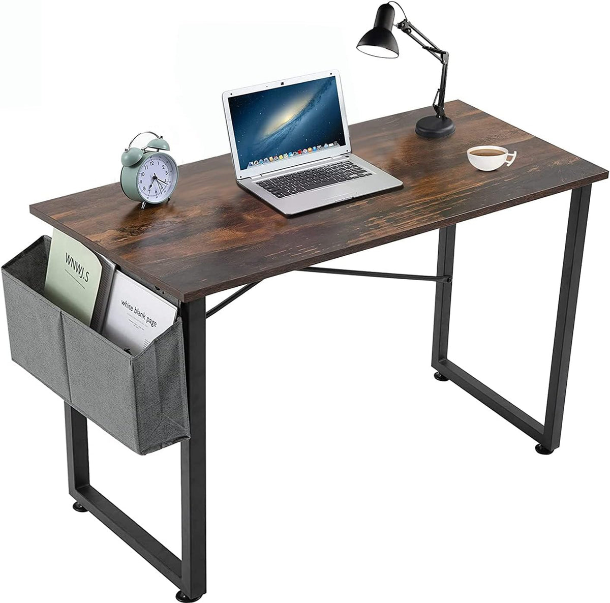 40 inch Black Computer Desk with Storage Bag K2832