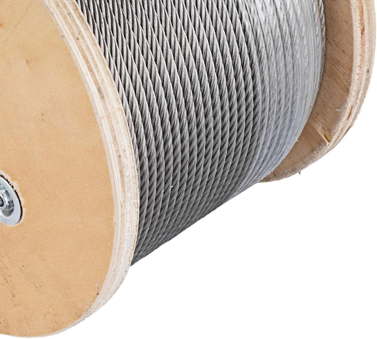 304 Stainless Steel Wire Rope 500ft 3/16 7x19 Cable O4264