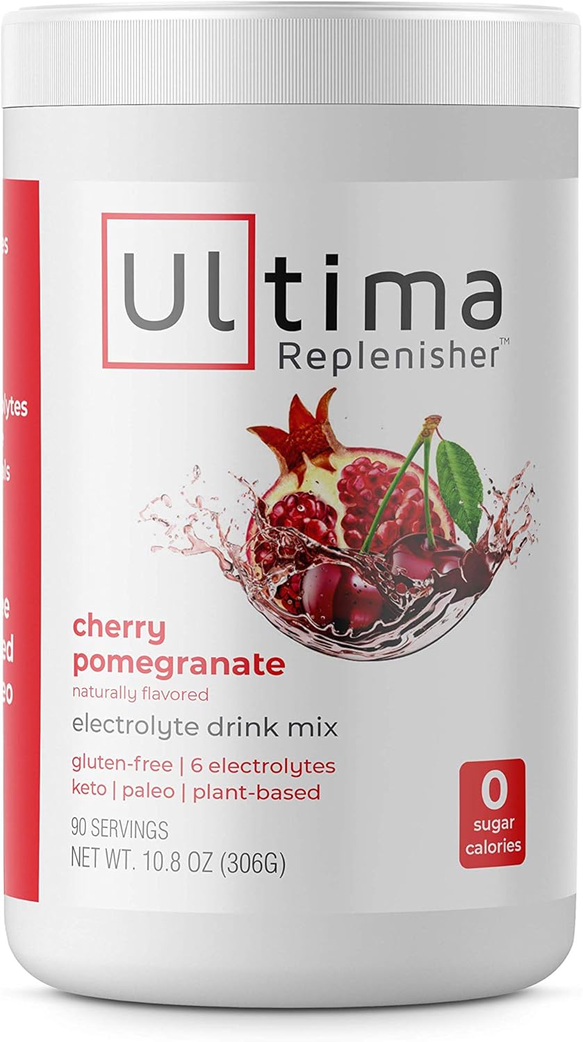 Cherry Pomegranate Sugar Free Electrolyte Drink Mix 90 Serving V267
