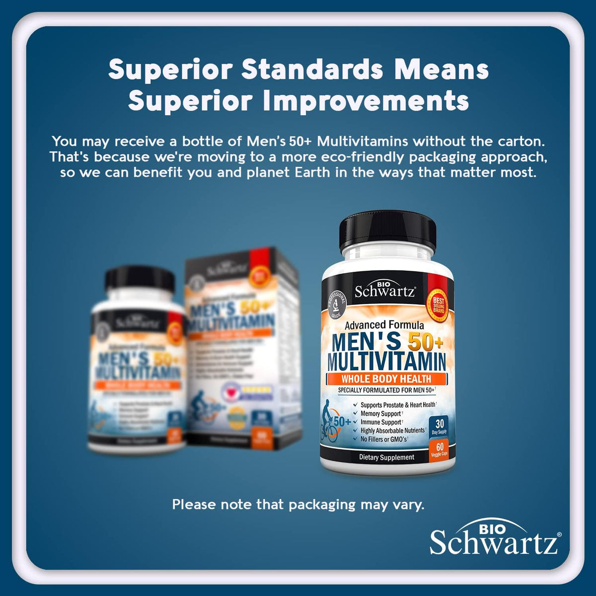 Once Daily Multivitamin for Men 50 and Over - 60 Count Z41819
