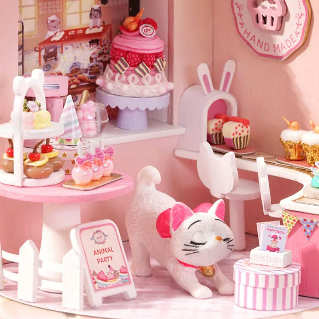 Witch's Room Miniature Dollhouse Kit with LED K5605