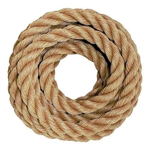 ProManila Rope 1.5 inch Tan Twisted 3 Strand Polypropylene Cord V861