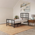 Twin Size Metal Bed Frame with Adjustable Storage P317