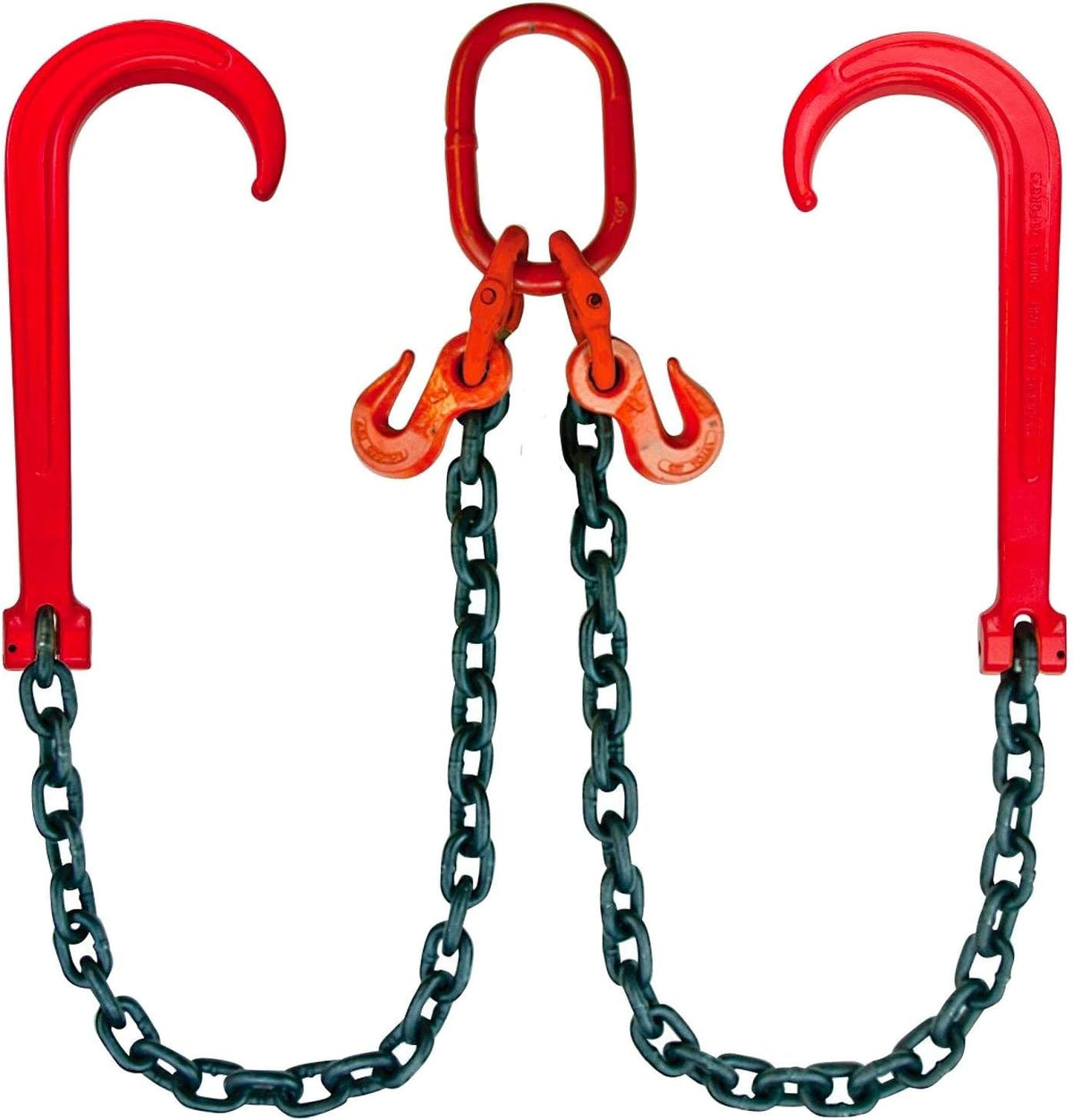 Grade 80 Alloy Towing Chain Bridle, 72 Inch, 12,000 Pound Safe Working Load R8183