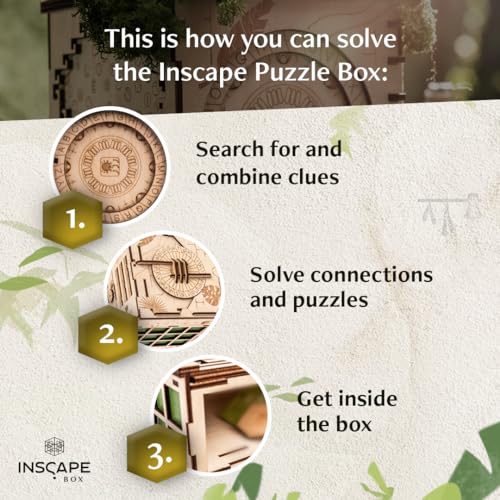 Puzzle Box with Hidden Compartments Z1448