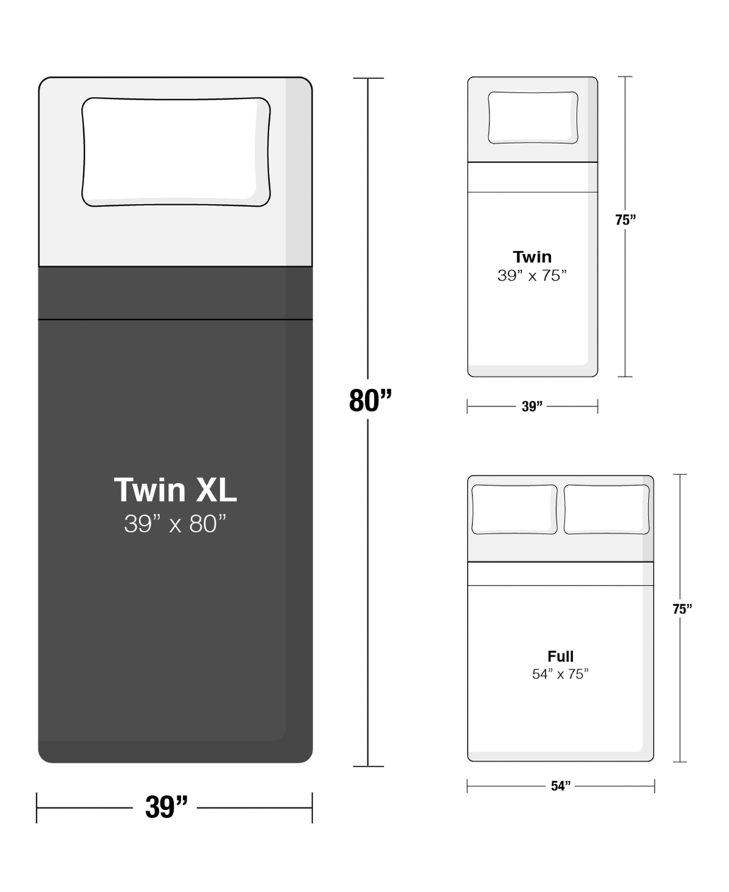 Twin XL Hybrid Mattress M504620