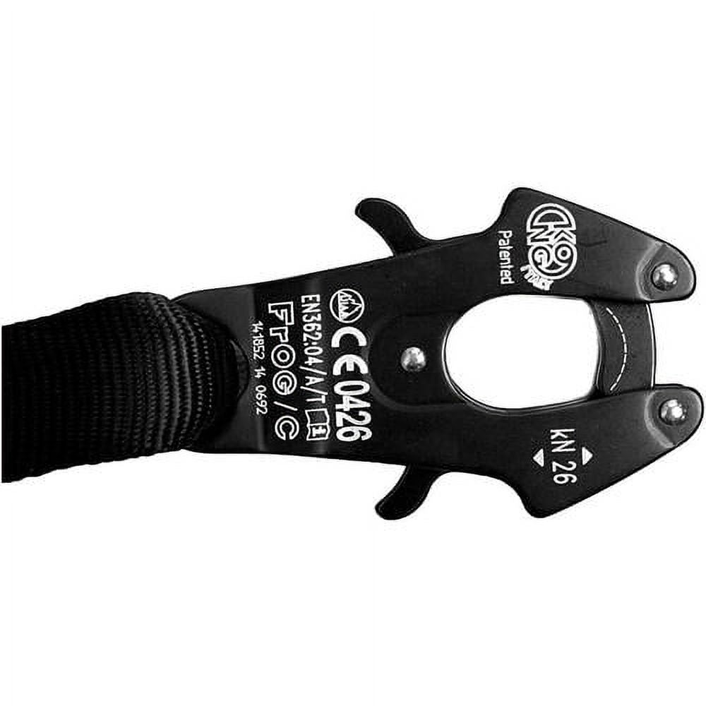 Black 24 Inches Elastic Bungee Lanyard with Snap Hook E617