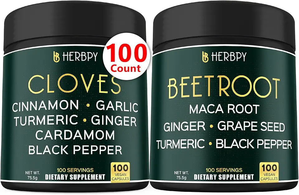 7in1 Cloves Supplement & 6in1 Beet Root Capsules K577832