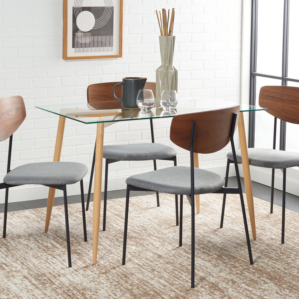 Scandinavian Glass Dining Table R504469