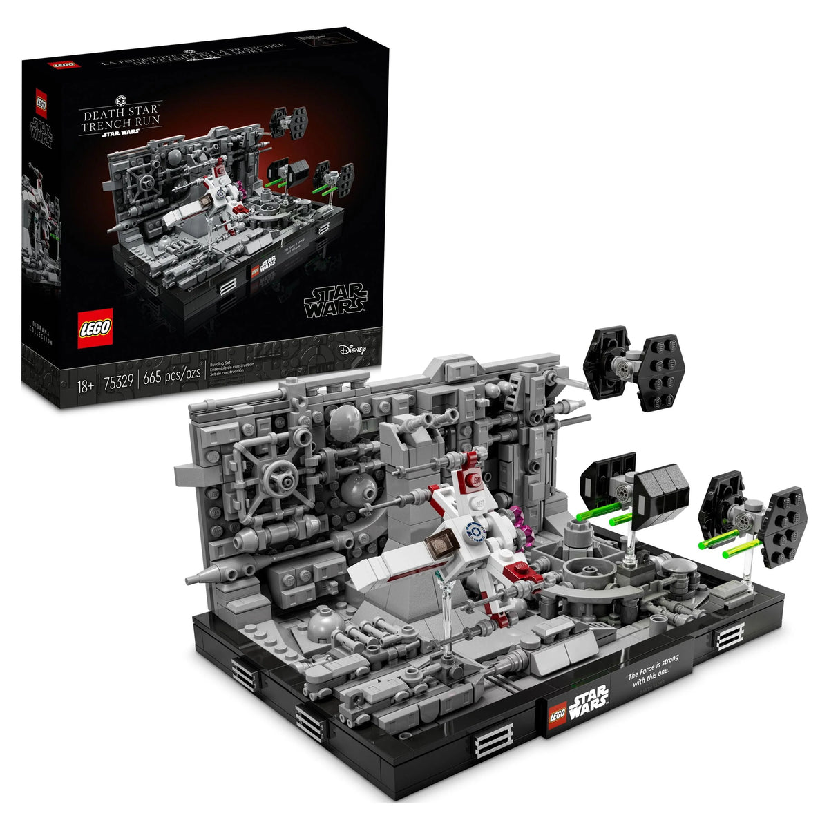 Death Star Trench Run Diorama Set S509