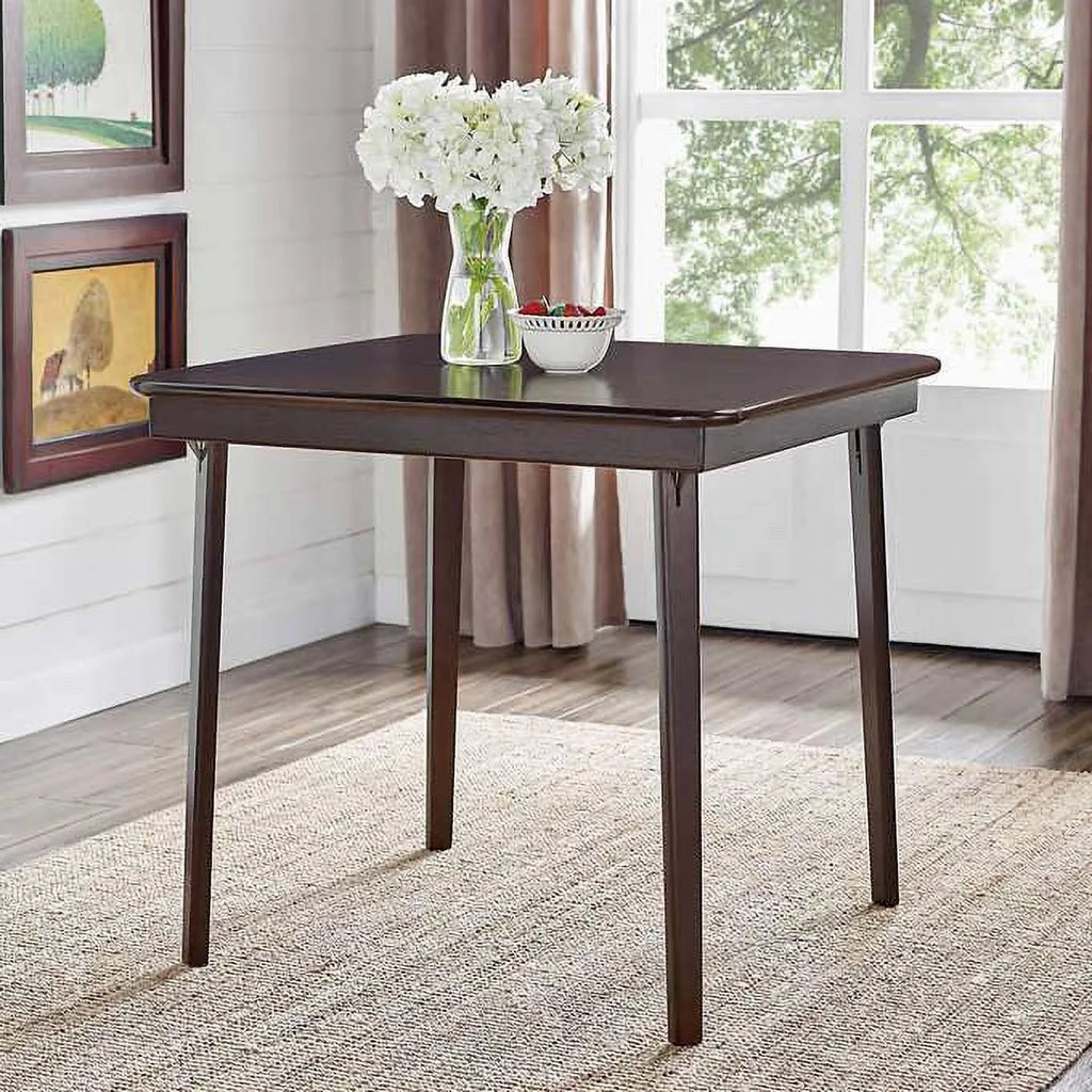 Brown Wood Folding Table P41074