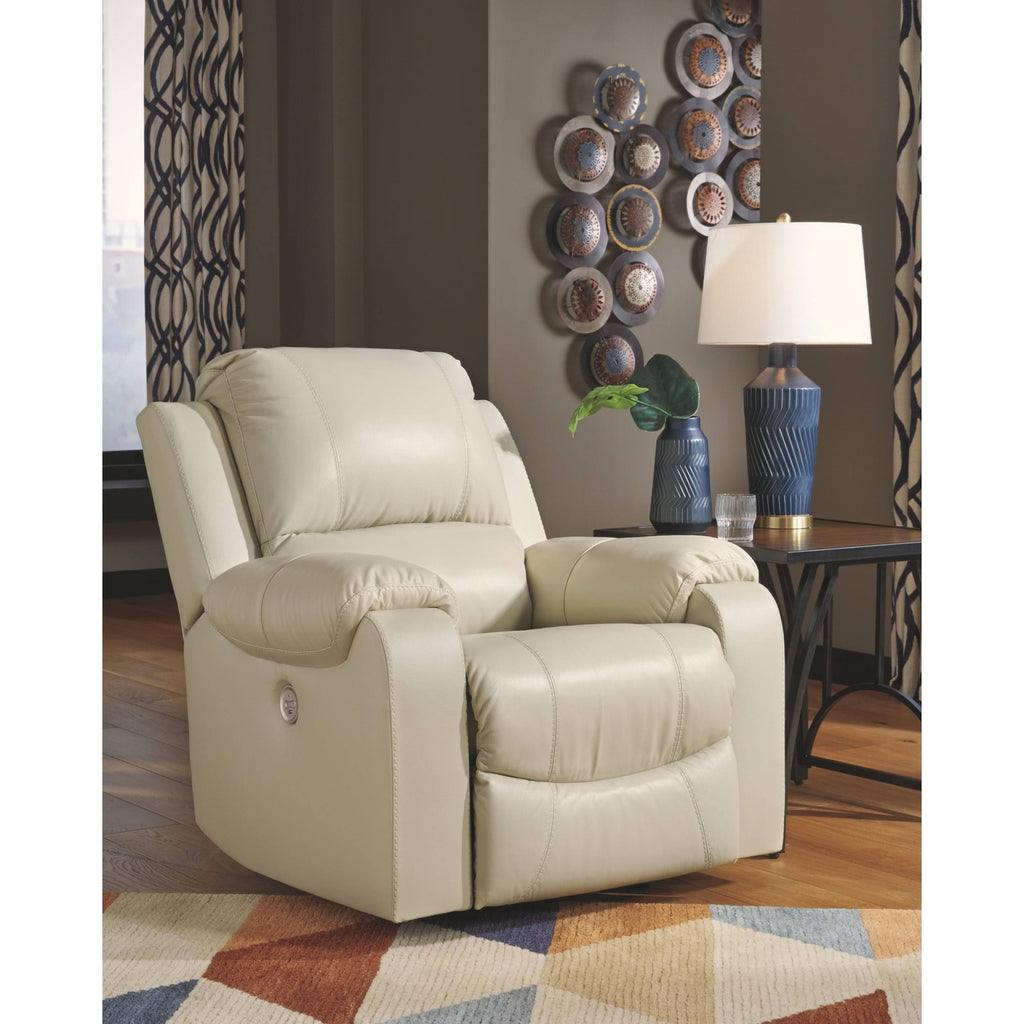 Cream Power Rocker Recliner I815581