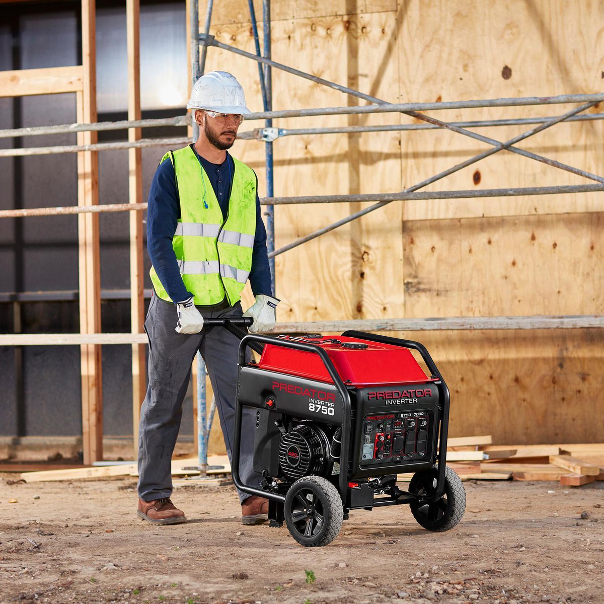 8750 Watt Open-Frame Inverter Generator Z958814