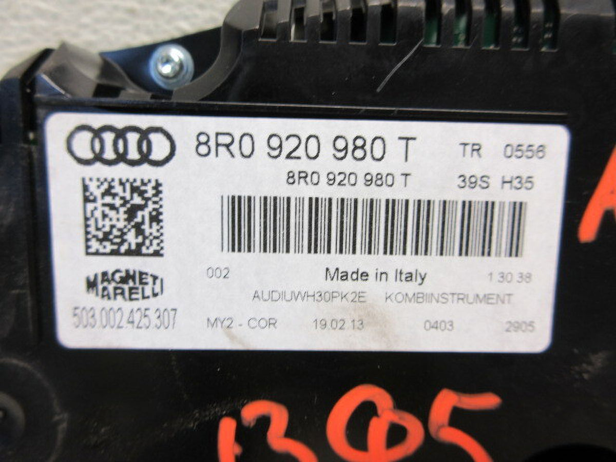 Pre-Owned 2013 Audi Q5 Speedometer Speedo 151K Miles OEM M71358