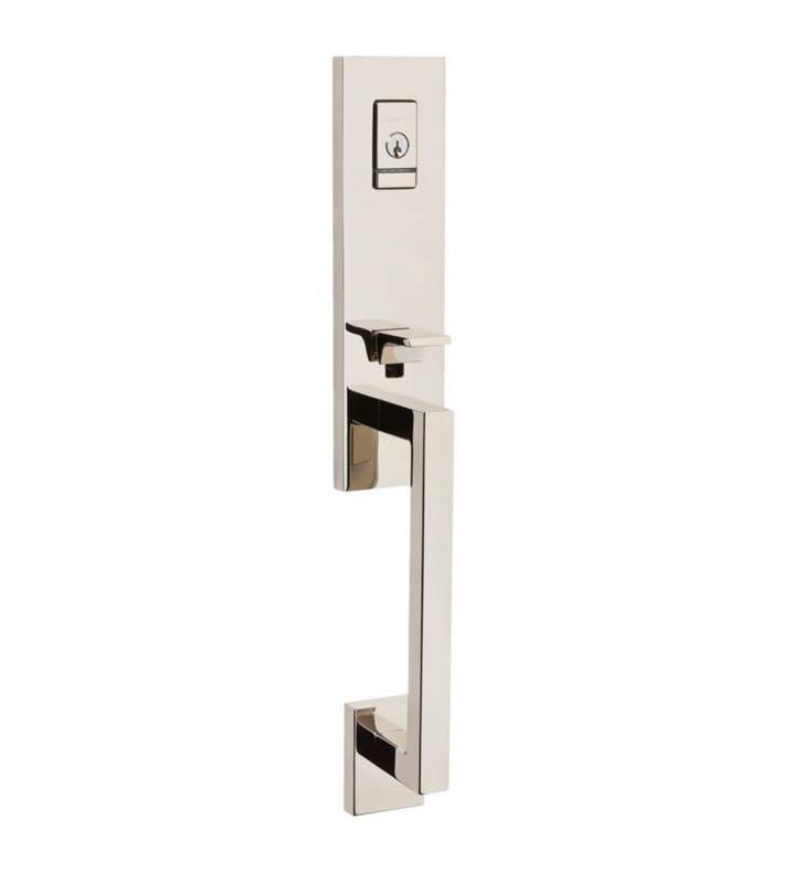 Oil Rubbed Bronze 3/4 Escutcheon Handleset with Lever Single Cylinder P928711
