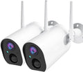 Wireless Outdoor Security Camera 1080P HD Rechargeable Battery Powered WiFi L524276