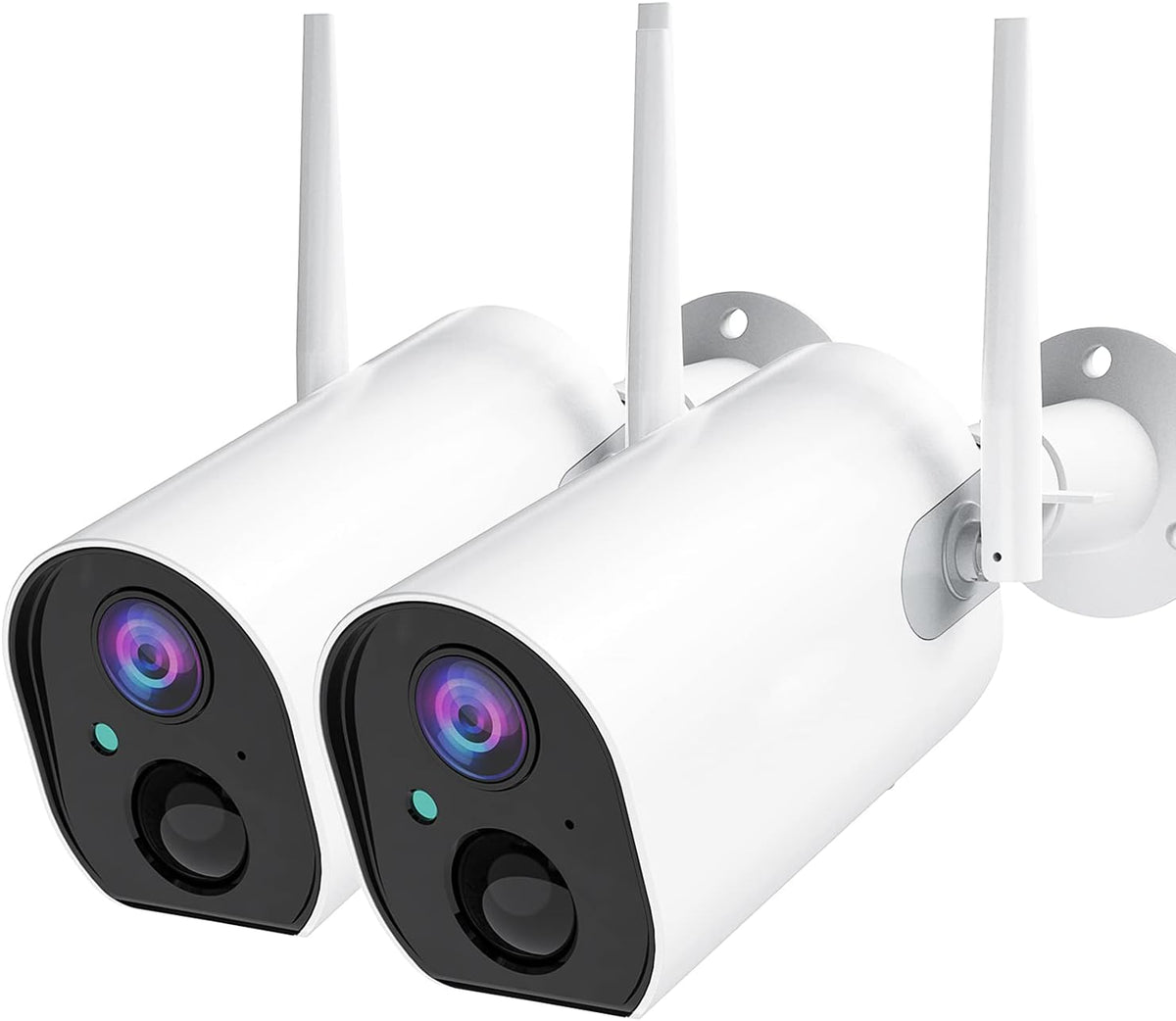 Wireless Outdoor Security Camera 1080P HD Rechargeable Battery Powered WiFi L524276