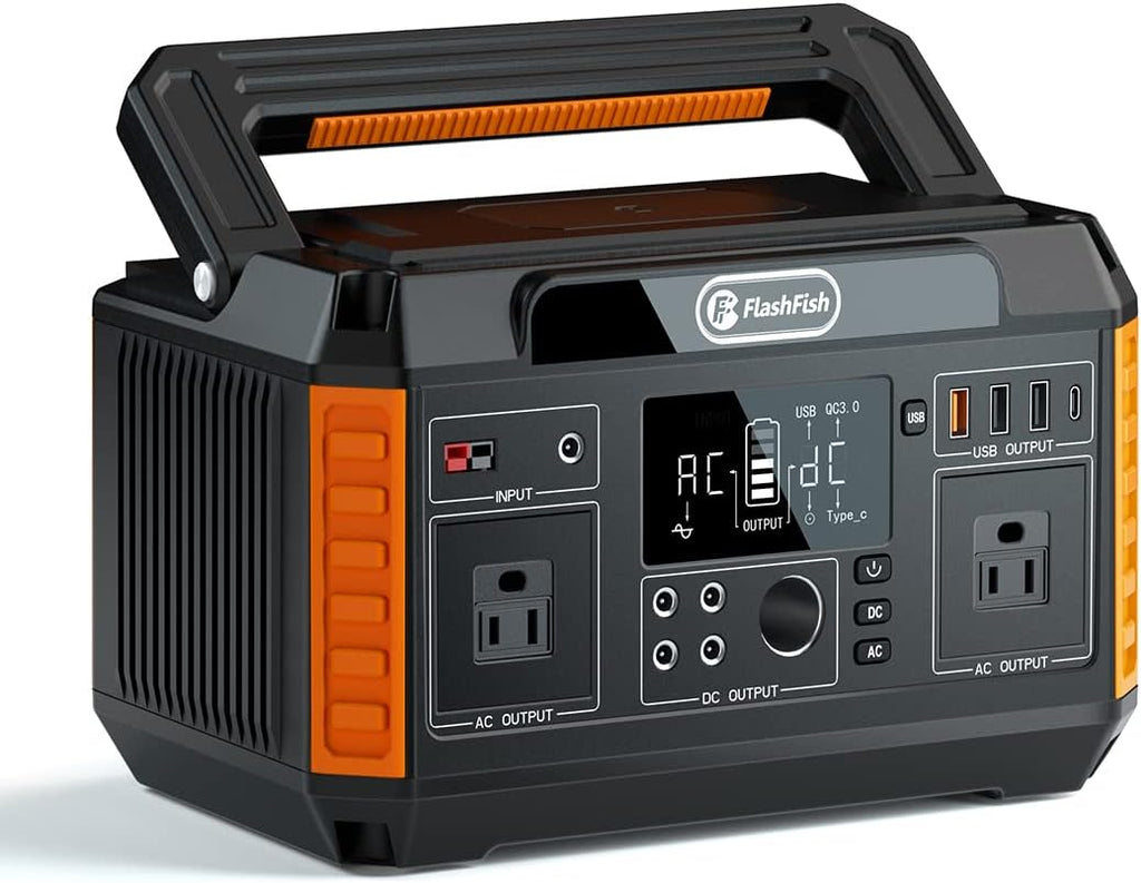 560W Portable Power Station, 520Wh/140400mAh Lithium Battery Pack with AC Outlets V791580