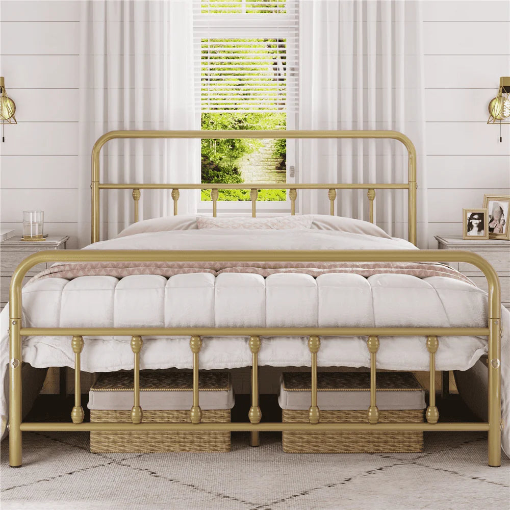 Queen Bed with High Headboard Q2365