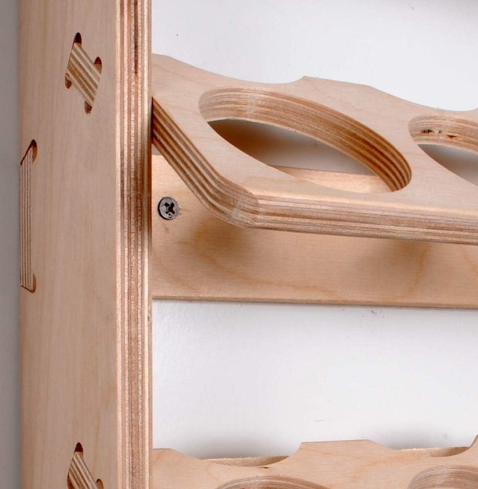12 Can Wall Mount Storage Holder Rack Pack of 2 L76500