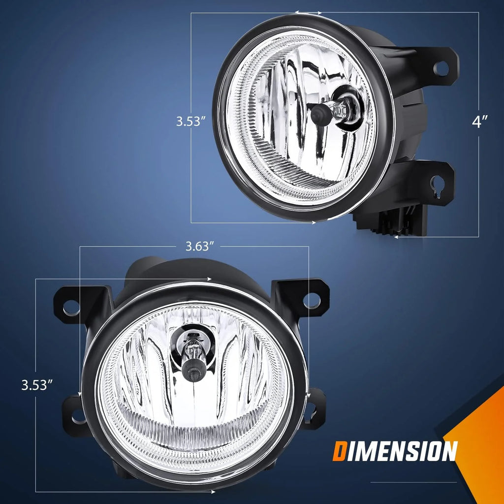 Fog Light Assembly for Honda Civic Sedan 2013-2021 C527