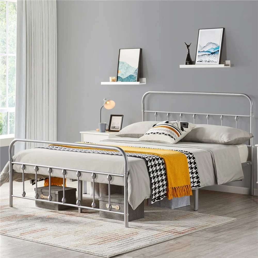 Queen Bed with High Headboard Q2365