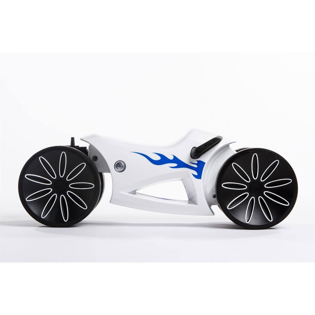 White/Blue Ride-On Bike I256