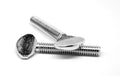 #10-32 x 1 3/4 Fine Thread Thumb Screw Low Carbon Steel Zinc Plated S6355