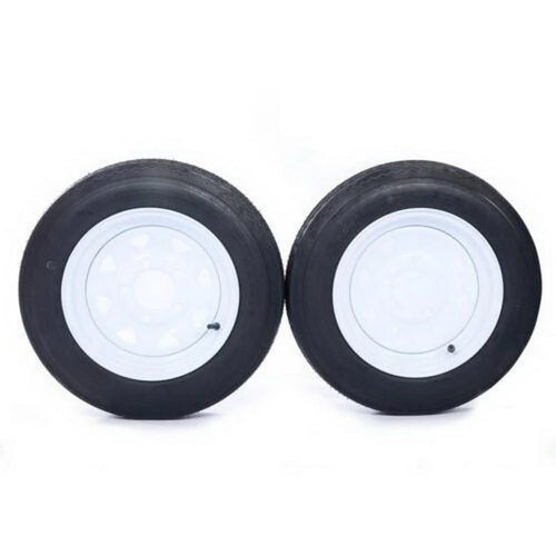 2 Pack 4.80-12 Trailer Tires with Rims U1936