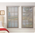 Room Darkening Cordless Faux Wood Blind 56.25 in. W x 72 in. L F922