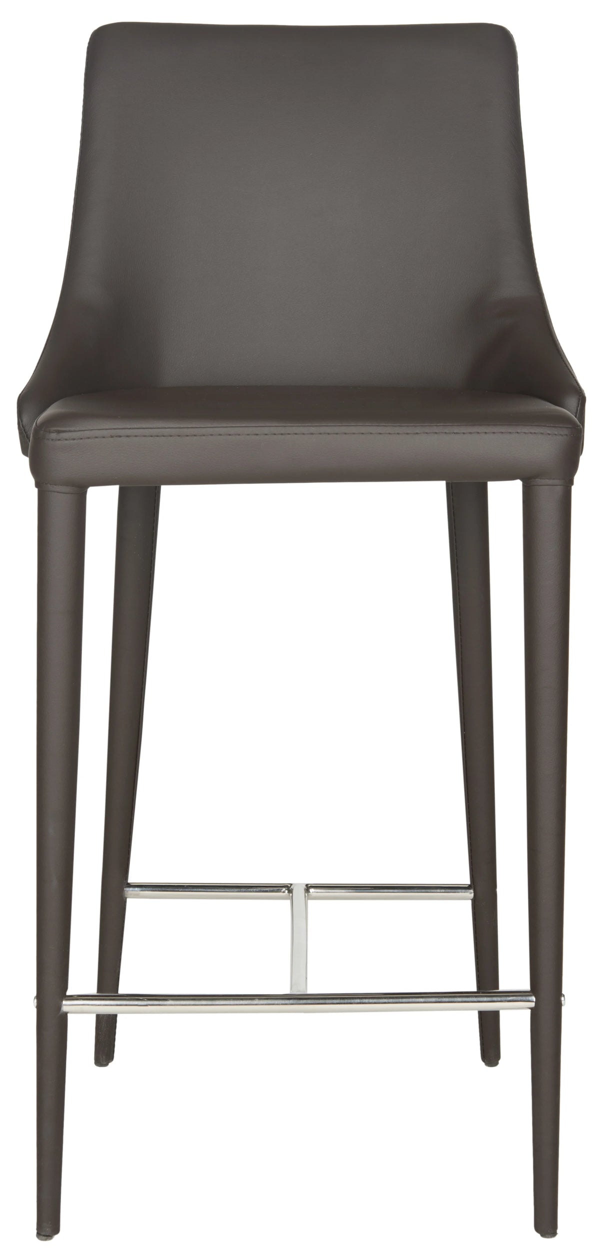 Contemporary Glam Counter Stool with Footrest V413214