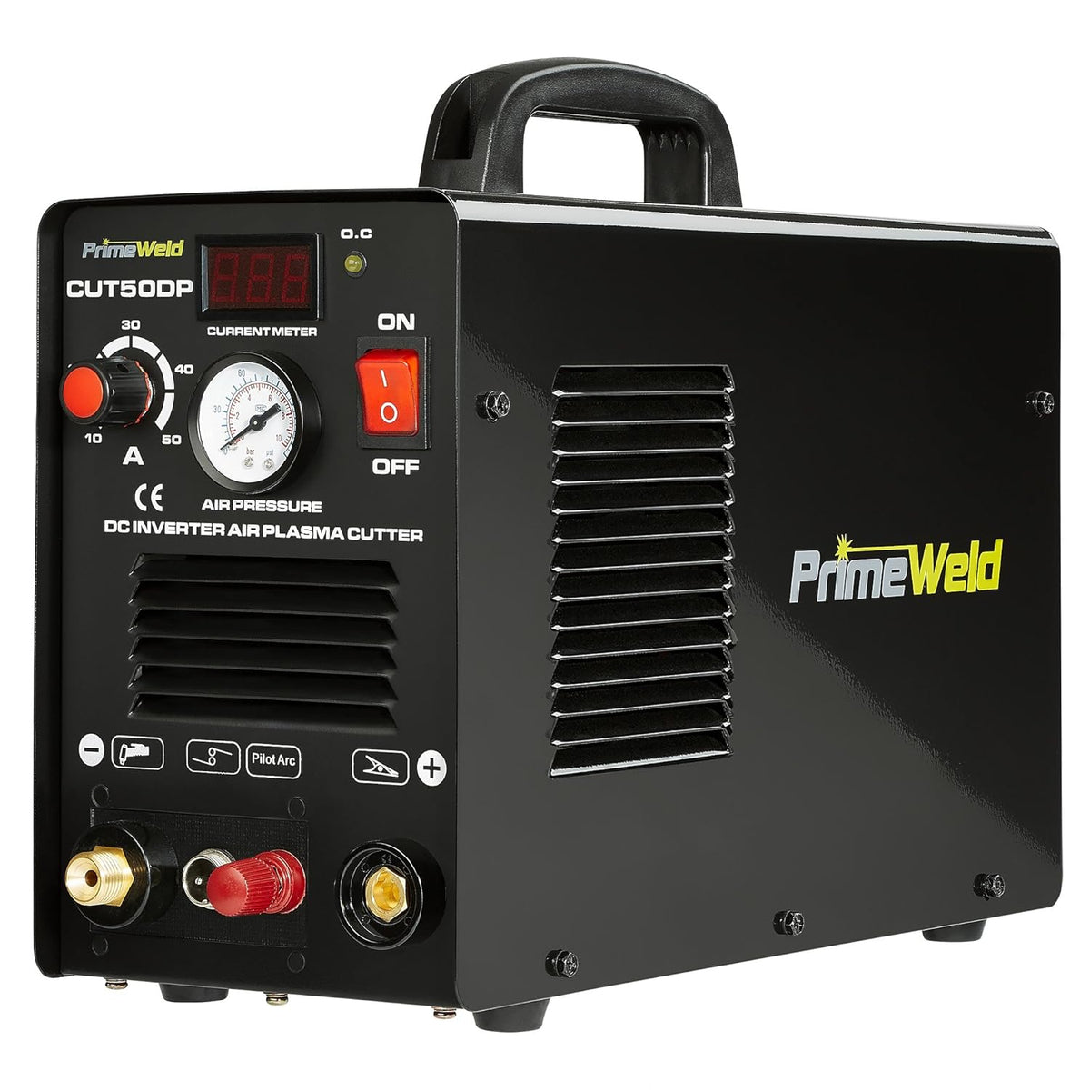 Plasma Cutter with Non-Touch Pilot Arc, Dual-Voltage, 1/2" Clean Cut K45418