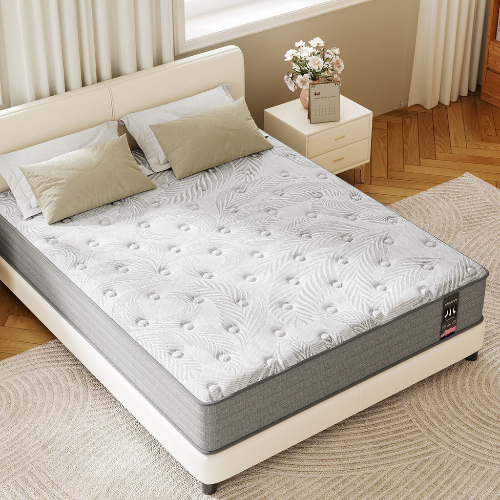 Hybrid Gel Memory Foam Innerspring Mattress Queen N14097