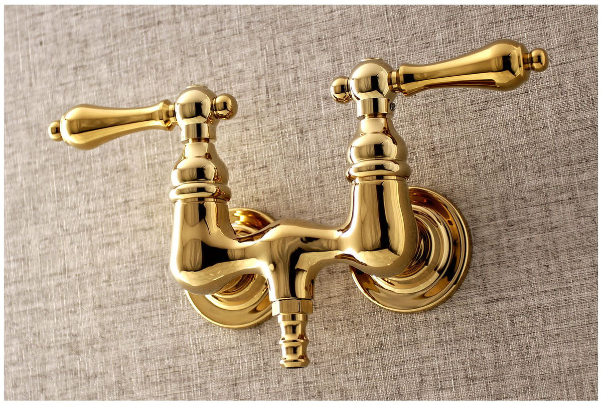 Wall Mount Tub Faucet Polished Brass L685