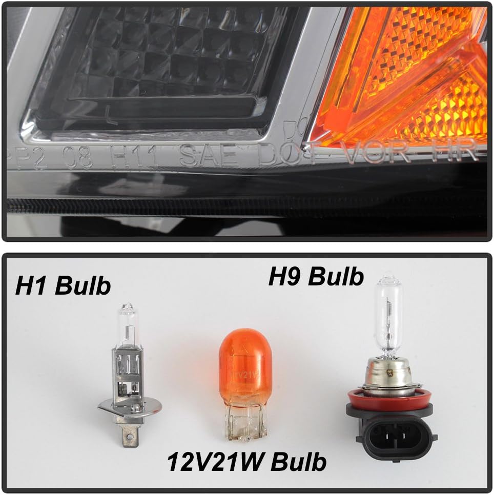 Projector Headlights Pair Left Right Z92356